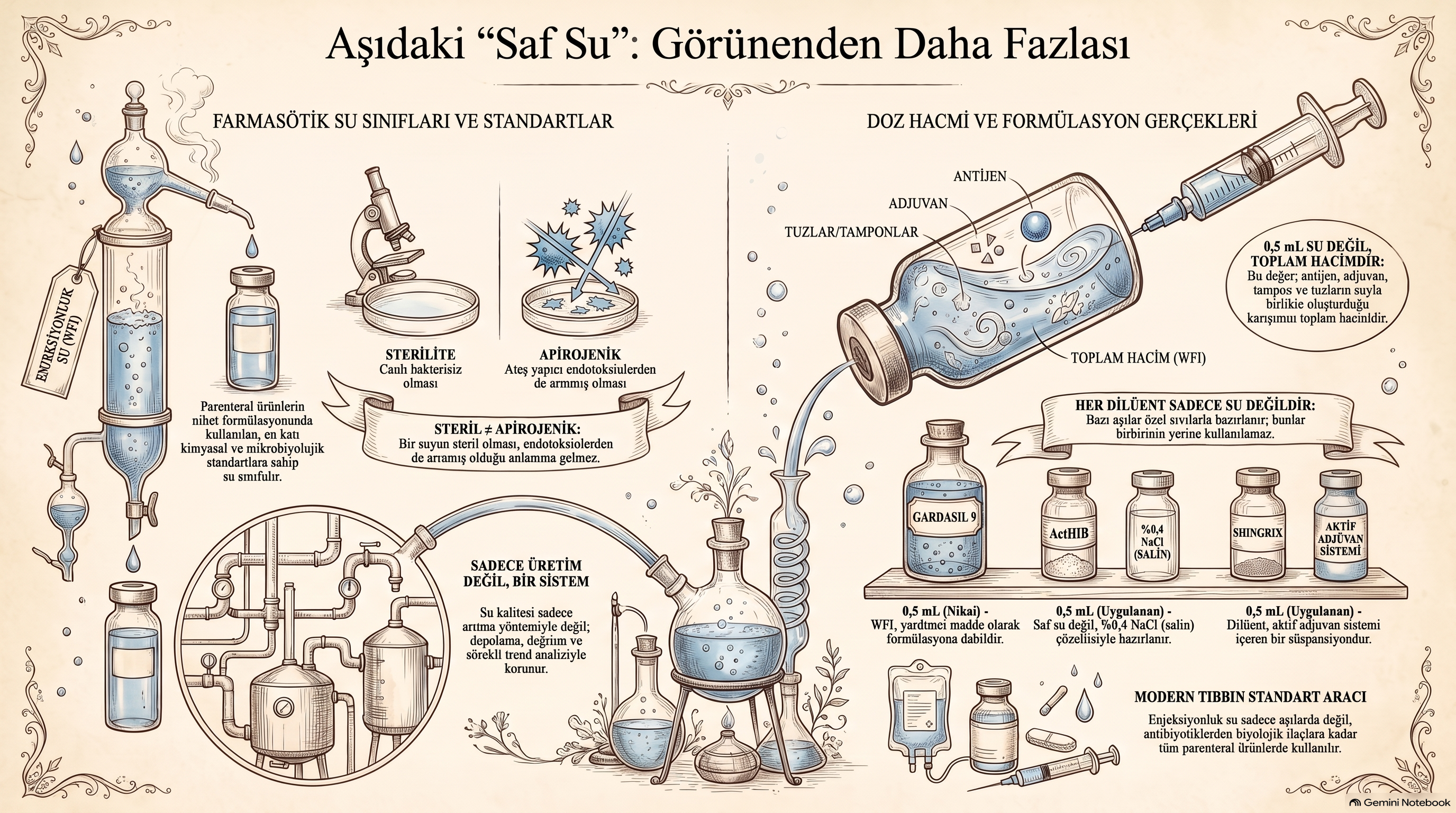 Aşıdaki Saf Su ve Standartlar