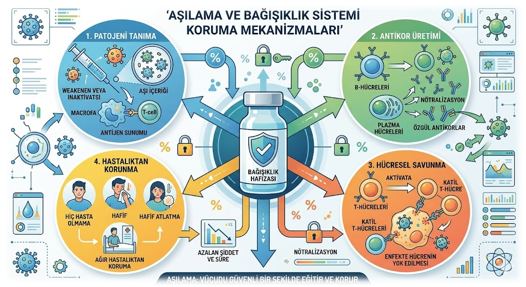 aşı ve bağışıklama koruma mekanizmaları